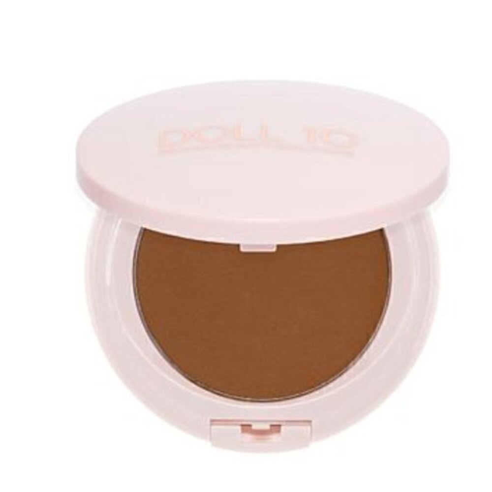 Doll 10 TCE Super Coverage Serum Powder Foundation Deep Rich NIB Full Coverage